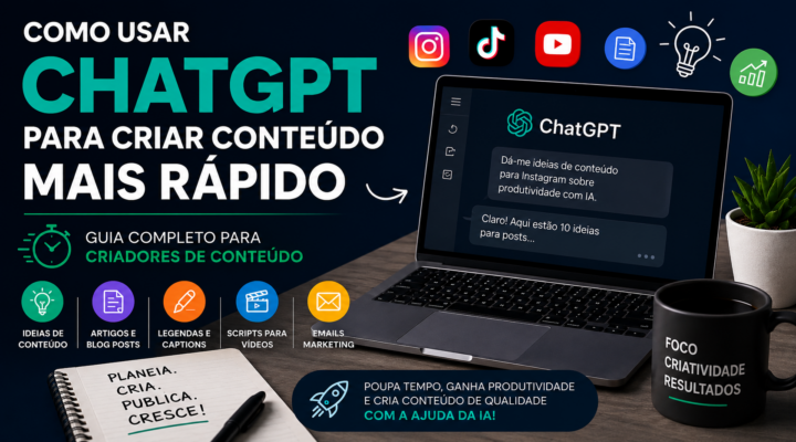 Como usar o ChatGPT para criar conteúdo mais rápido