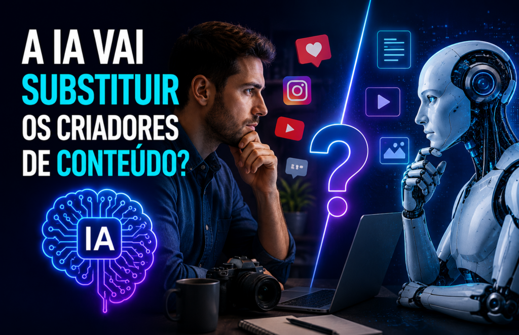 A IA Vai Substituir os Criadores de Conteúdo