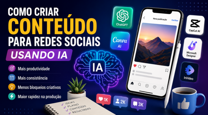 Como criar conteúdo para redes sociais usando IA