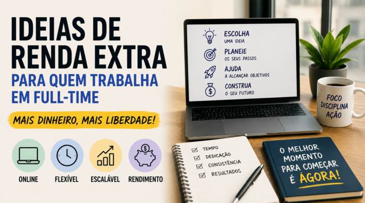 Ideias de renda extra para quem trabalha em full-time