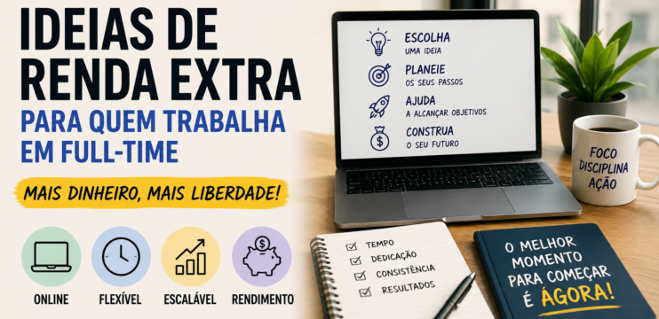 Ideias de renda extra para quem trabalha em full-time