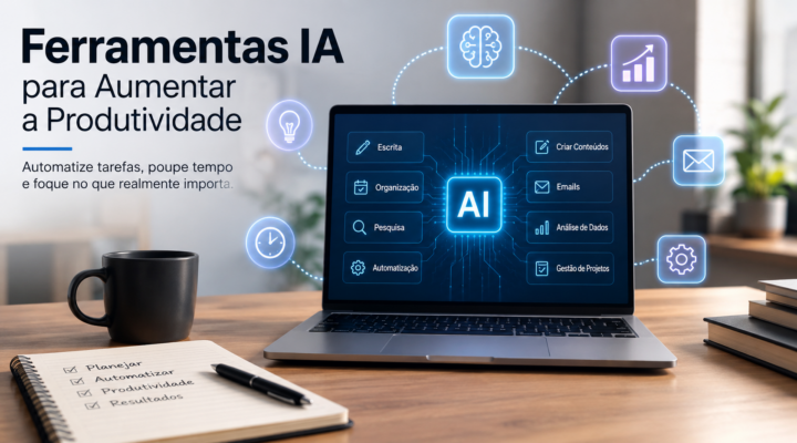 Ferramentas IA para aumentar a produtividade