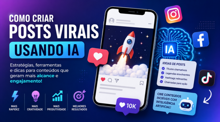 Como criar posts virais usando IA