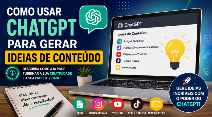 Como usar ChatGPT para gerar ideias de conteúdo